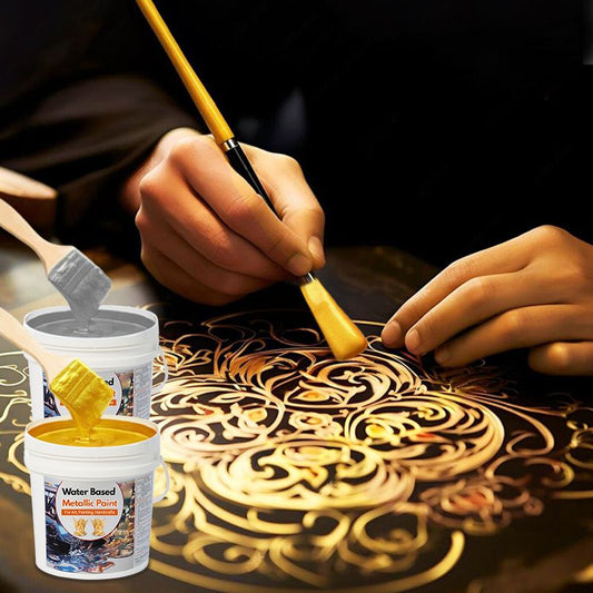 ⏳⏰Goudverf op waterbasis voor kunst, schilderijen en handwerk