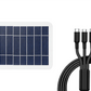 🌞50% Korting!⚡Ultra-Licht Zonnepaneel (2W 5V) - Draagbare USB Oplader voor Wandelen & Camping - Flexibel & Weerbestendig