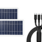 🌞50% Korting!⚡Ultra-Licht Zonnepaneel (2W 5V) - Draagbare USB Oplader voor Wandelen & Camping - Flexibel & Weerbestendig