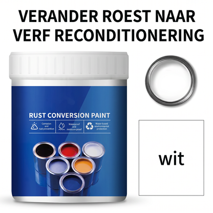 🔥HETE UITVERKOOP 50% KORTING🔥Weerbestendige roestomvormerverf voor metaal