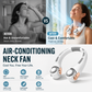 🌀 TIJDELIJKE AANBIEDING: 50% KORTING! 💥 360° draaibare nekventilator – ultrastil, 3 snelheden, handsfree, lange batterijduur ✨