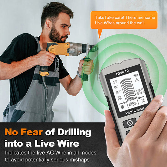 🎉Nieuwjaars Cadeau 50% KORTING!🔍 Multifunctionele Muurdetector: Metaal & Leidingen Detecteren – Accuraat & Eenvoudig Gebruiken！