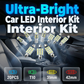 20-Delige LED Auto Verlichtingskit – Complete Upgrade Voor Je Interieur & Exterieur🚗💡Inclusief daklampen, T10 parkeerlichten, leeslampjes, kentekenverlichting & meer – Zie het verschil