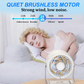 💥 Flash Sale: €49,99!! Bureauventilator met LED-display, USB-voeding, draagbaar, 100 snelheden, 120' kantelbaar, stil, lange batterijduur, oscillerende tafelventilator voor de slaapkamer, kantoor, thuis en op de camping