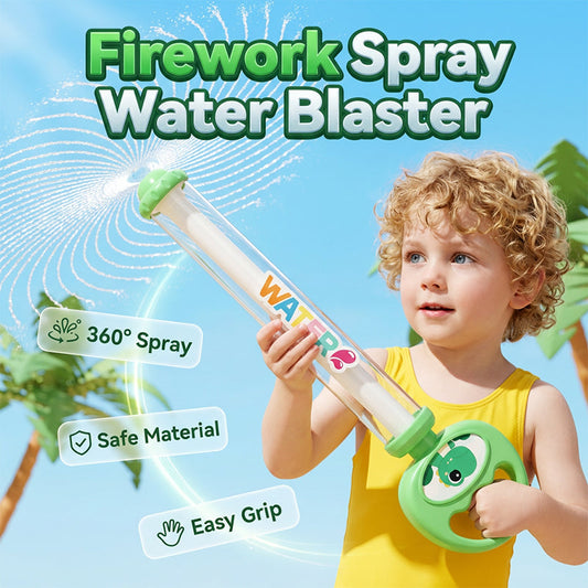 🥳HETE UITVERKOOP 2026🥳💞💧 50% korting! Waterblaster met trekkoord – Geen batterijen, geen gedoe. Creëert een magische 360° waterparaplu. Kindveilige materialen. Urenlang speelplezier in de buitenlucht. 🏖️✨