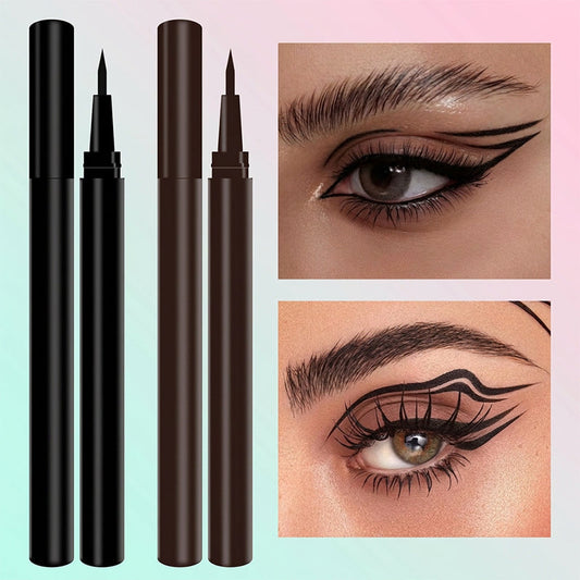 ✨ Waterdichte Vloeibare Eyelinerpen – Nauwkeurig, Langhoudend & Intens Zwart 👁️
