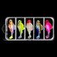 5-Delige T-Tail Softbait Set met Opbergdoos