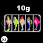 5-Delige T-Tail Softbait Set met Opbergdoos