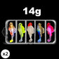 5-Delige T-Tail Softbait Set met Opbergdoos